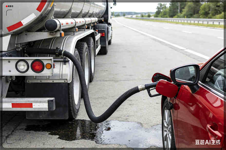 拉孜汽车救援送水案例